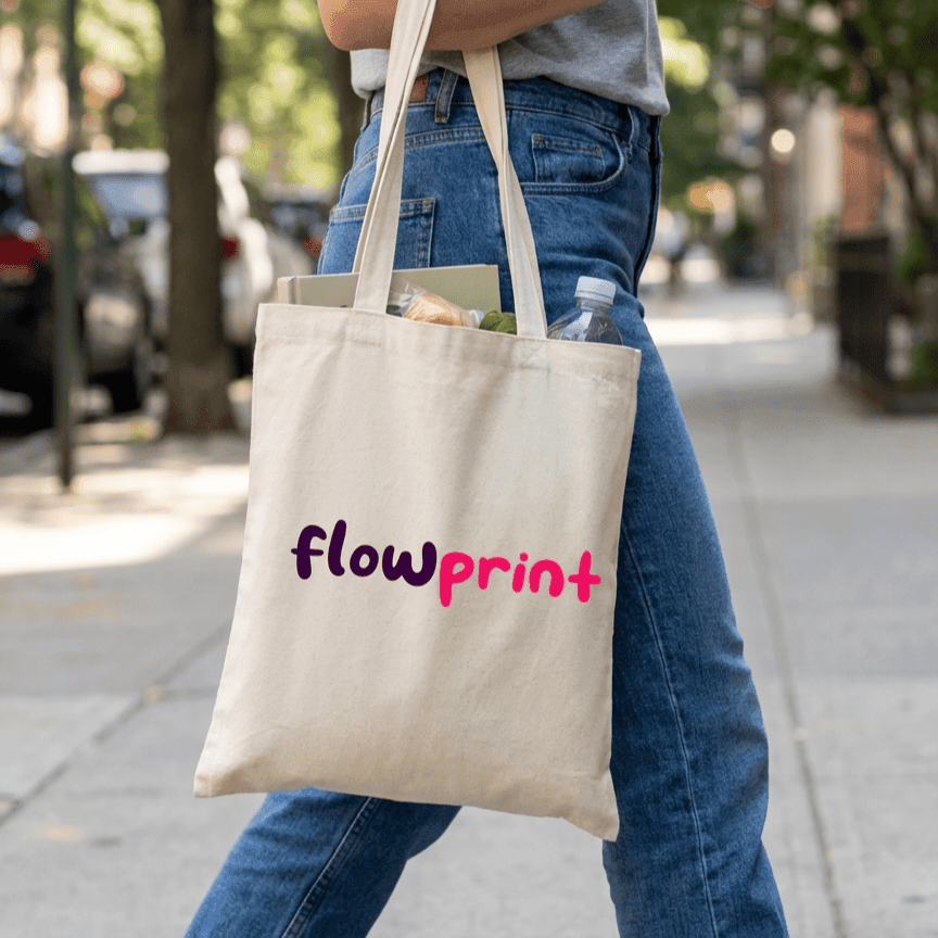 bolsa de tela con diseño personalizado