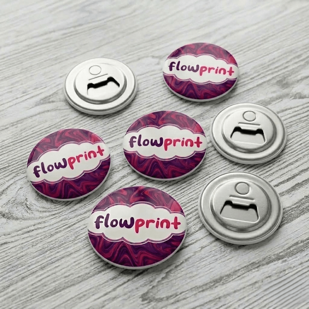 chapas de abrebotellas imantadas personalizables