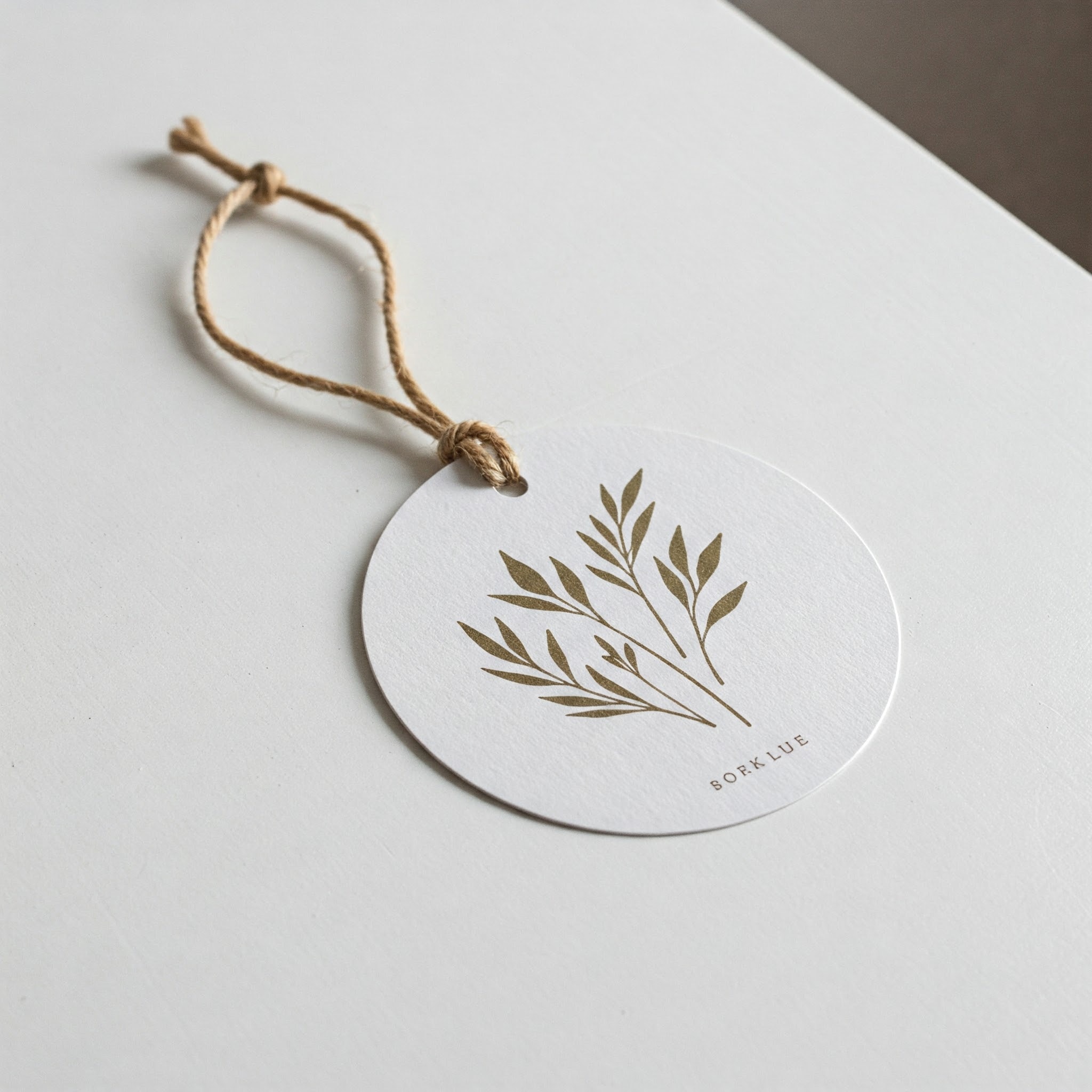 Etiqueta de ropa refonda