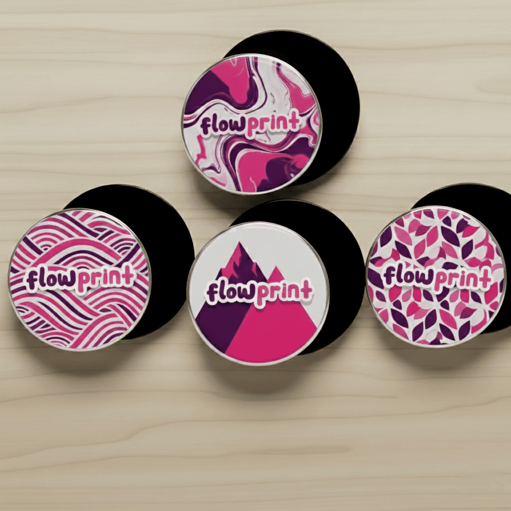 Imanes redondos personalizables 