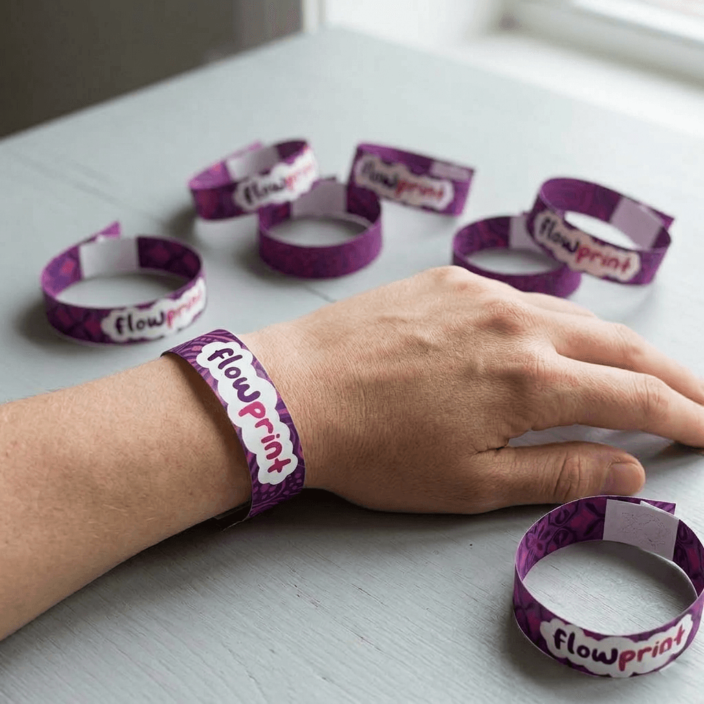 pulseras personalizables para festivales y eventos 
