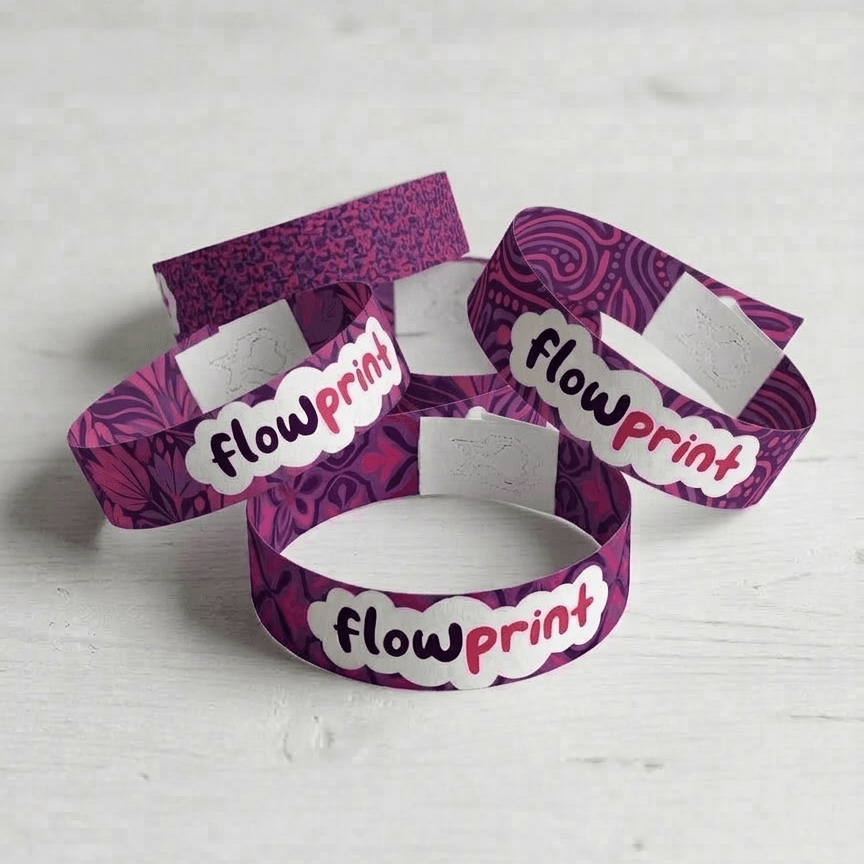 pulseras personalizables para festivales y eventos 