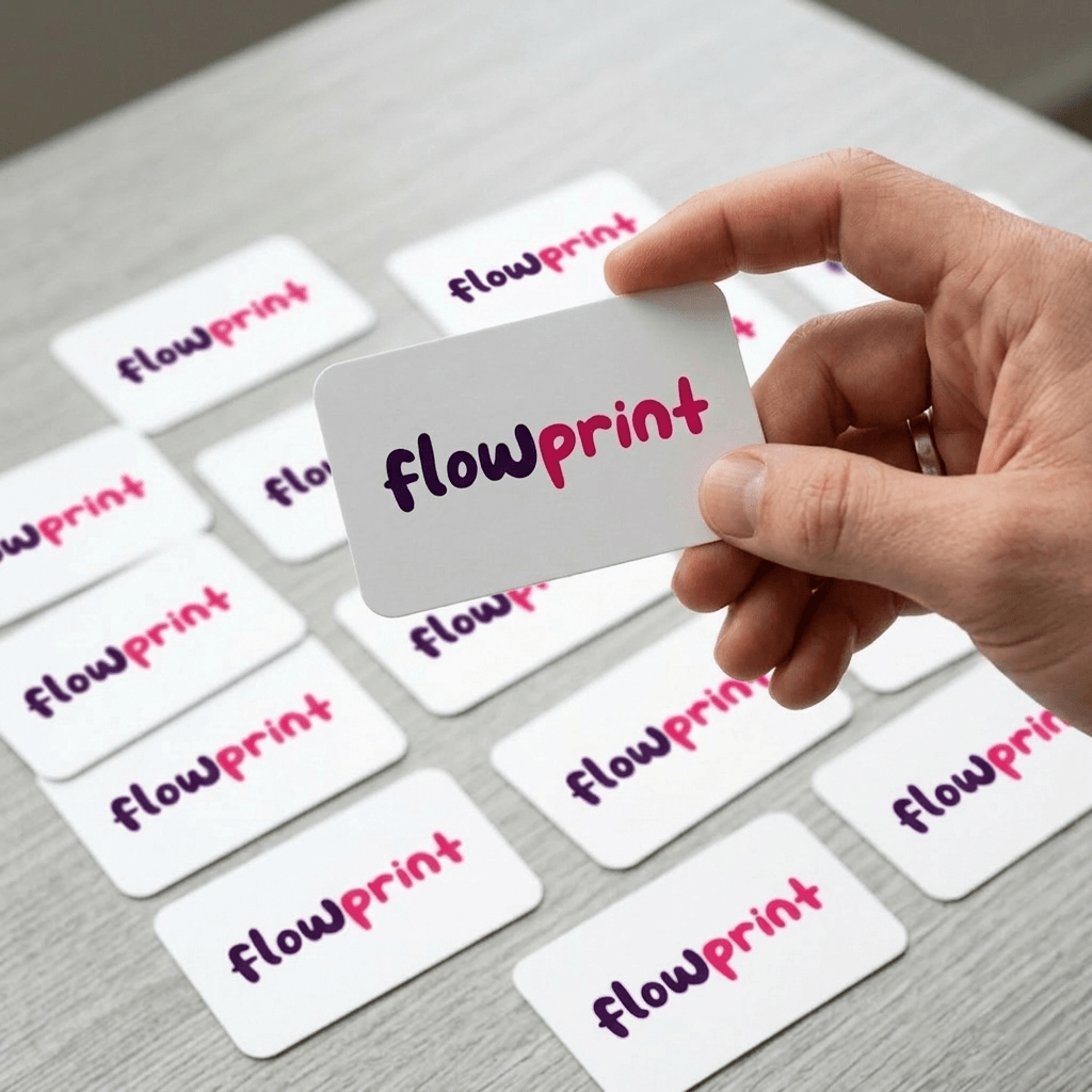 Tarjetas rectangulares con bordes redondeados personalizables 